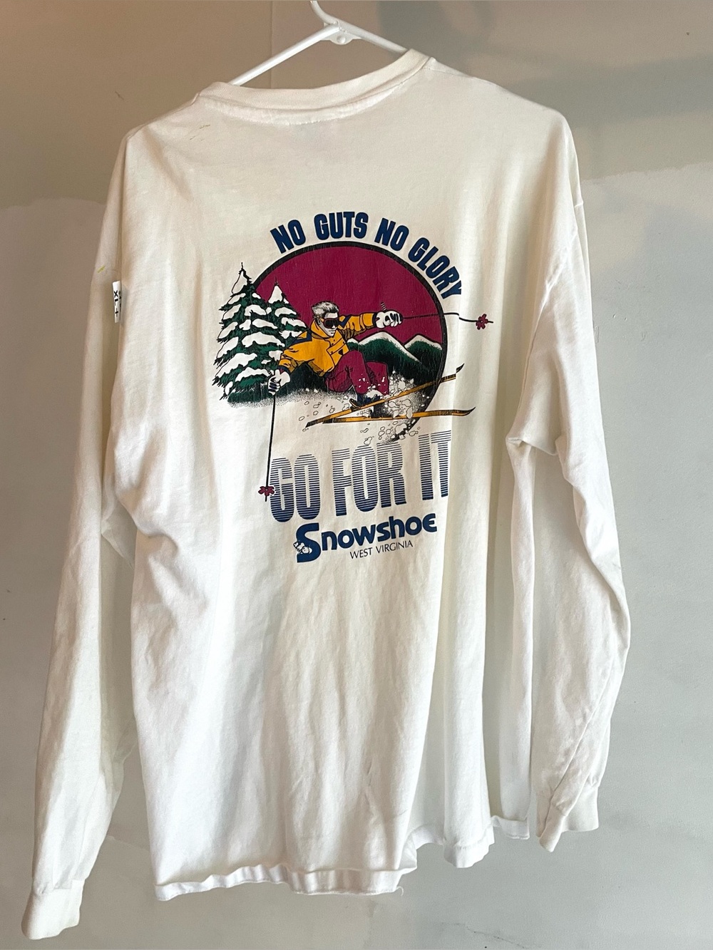 Vintage 90s No Guts No Glory Longsleeve